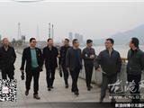李孝取实地督察鳌江流域沿线整治工作