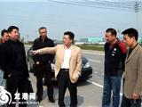 汤宝林检查入城沿线环境整治工作
