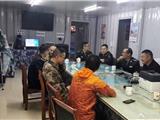 温州军分区领导视察东海民防工作