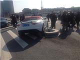 平阳90后新手女司机任性驾豪车 一失足损失十万