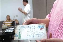 当年郑平先生从美国寄给温州亲人的信件