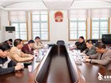 丁振俊调研我镇商贸工作