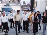 胡瑞怀来龙港法庭调研反家庭暴力工作情况
