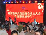 苍南县家具行业商会成立大会 晚会高清图集