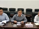 龙港镇召开朱家站水闸除险加固工程推进会