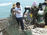 苍南渔政“清网”行动收缴“地笼陷阱”60张