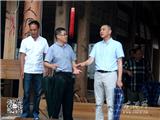 陈国苗调研谢云旧居、姜立夫故居修建情况