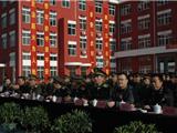 龙港青年与消防战士共庆元旦迎新年