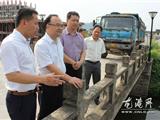 王宗泽查看新美洲红河水：污水重治，查清原委