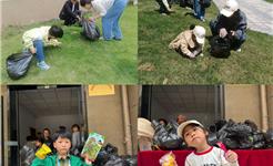 小手护家园 文明共同行｜龙港市新城联合党委开展环境整治志愿活动