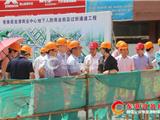 宋志恒来龙港督察地下人防商业街工程进展情况