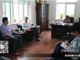 镇委副书记陈为来到江山、云岩、平等、江浦社区开展调研