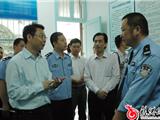 林晓峰来我镇调研基层综治及出租房消防安全工作