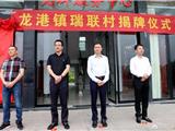 龙港镇举行村调首批新村(社区)集中挂牌仪式