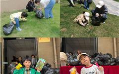 小手护家园 文明共同行｜龙港市新城联合党委开展环境整治志愿活动