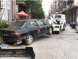 龙港交警开展“僵尸车”整治行动