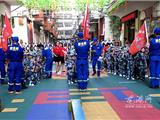 “我是小小兵、祖国在我心”幼儿军训拓展活动