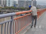 瓯南大桥开始除锈刷新