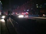昏暗街道盼装路灯