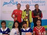 上海国际铁人三项赛   龙港江青海获组别冠军