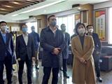 施艾珠来龙港调研企业复工复产工作