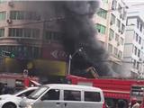 突发！龙港西一街龙湖路口一店面发生火灾