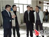 县政协主席杨成秋一行走访我镇一些工业企业