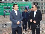 郑建忠来龙港督查“大拆大整”专项行动工作