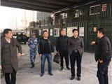 南京陆军指挥学院大校黄相亮莅临东海民防视察工作