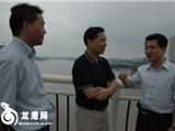 温州市规划局局长肖健雄到瓯南大桥调研
