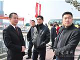 玉环县楚门镇党政领导考察团来我镇参观考察