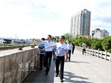 李孝取巡查鳌江“河长制”要求加强整治力度