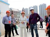 县政协组织委员视察龙港重点工程建设项目