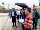市资规局胡碧群局长率队督查市政道路和“金边银角”工程