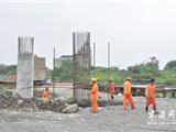 灵海公路龙港段工程施工进展顺利