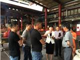 曾迎玲到龙港镇鲸头杨府殿检查指导第三届两岸（苍南）杨府侯王信俗文化交流活动筹备工作