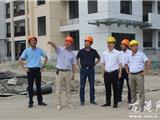 王忠秀来龙港督察新龙高迁建项目工程进度