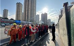 龙港新城开展环境卫生大清扫活动