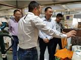 黄振国带队到工业企业开展节前安全生产检查