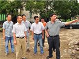 林万乐视察龙港污水处理工程建设工作
