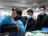 温州市经信局局长张志东来龙港开展工业经济良好开局调研活动