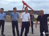 ​陈国苗来龙港镇调研工业垃圾处置工作