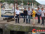 丁振俊检查部署龙港防御1号台风“尼伯特”工作
