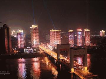 龙港年度航拍大片！这么美的夜景，震撼到你了吧！