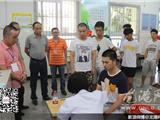 陈为来指导龙港征兵目测初检工作