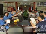 市总工会副主席童裳显来龙港镇调研工资集体协商制