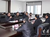 县领导在龙港召开2013年党风廉政建设工作汇报会