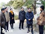 镇领导到各窗口单位进行慰问