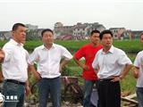 汤宝林李道骥到灾区指导重建工作