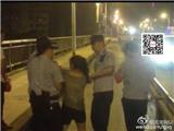 一女子疑丈夫外遇 欲跳江未果被救下